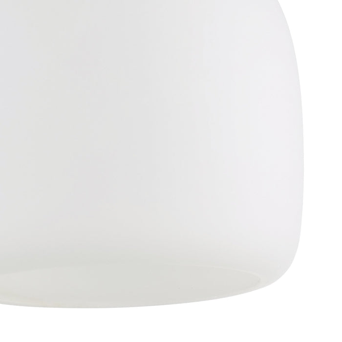 Valentina 5-inch 1-light Champagne Gold Vanity Light with Etched Opal Glass Shade