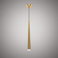 1 Lights Vega Single pendant Aged Brass  Dimmable 25W