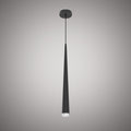 1 Lights Vega Single pendant Matte Black  Dimmable 25W