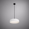 Verona Pendant Matte White/Matte Black  Dimmable