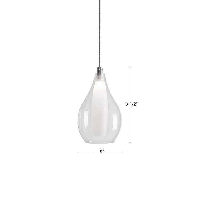Victoria 5-in Aluminum Pendant