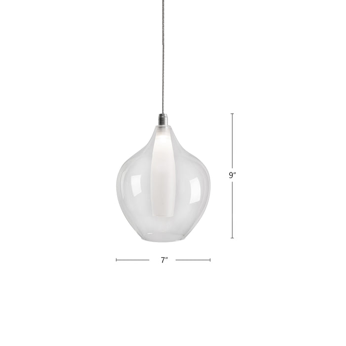 Victoria 7-in Aluminum Pendant