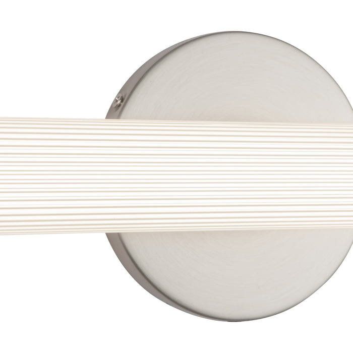 Vire 24-in Aluminum Steel Acrylic Wall Sconce
