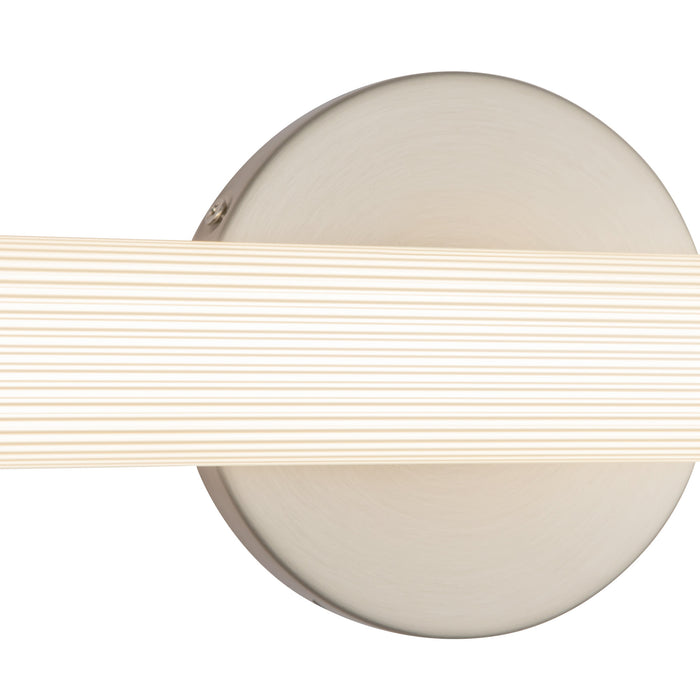Vire 30-in Aluminum Steel Acrylic Wall Sconce