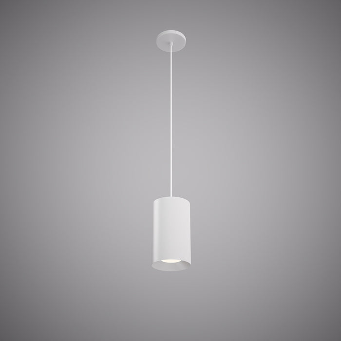 Volt 4.5-inch Matte White Dimmable Mini Pendant Light