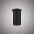 1 Lights Volt 5-in Flush Mount Matte Black  Dimmable 60W