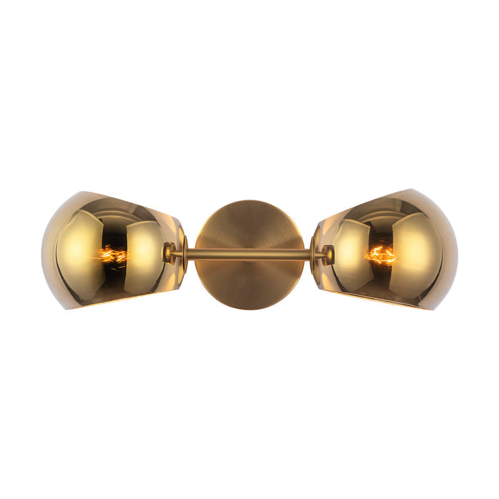 Brushed Gold/Copper Glass
