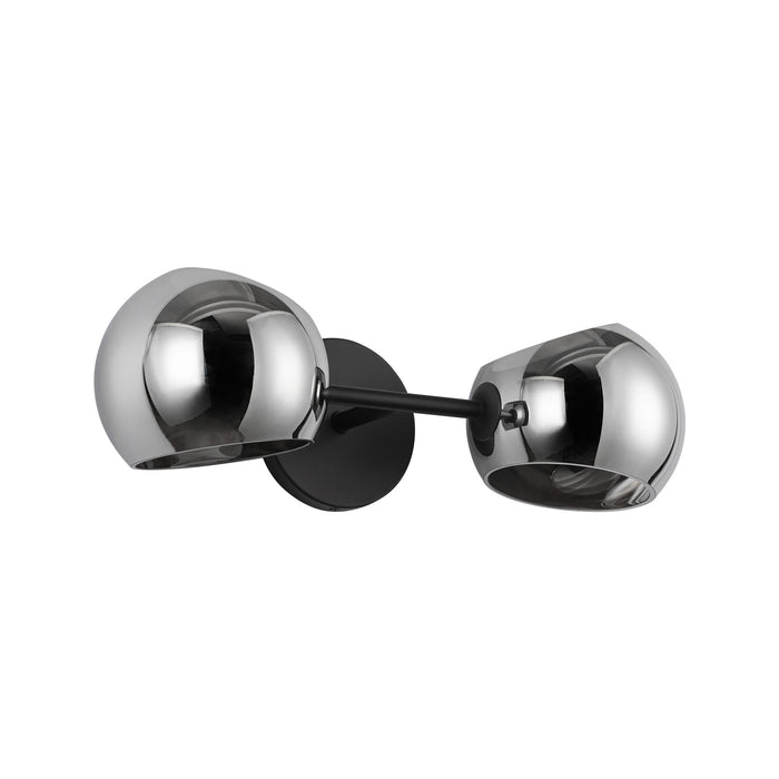 Willow 17-in 2 Lights Steel Vanity Light