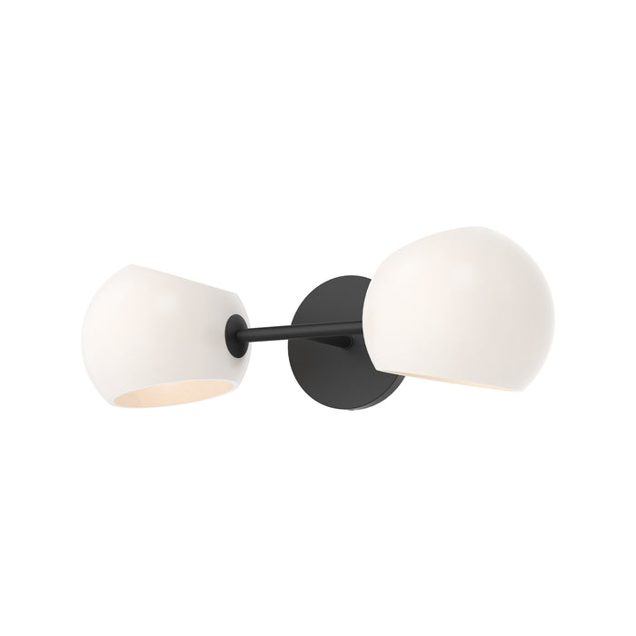 Willow 17-in 2 Lights Steel Vanity Light