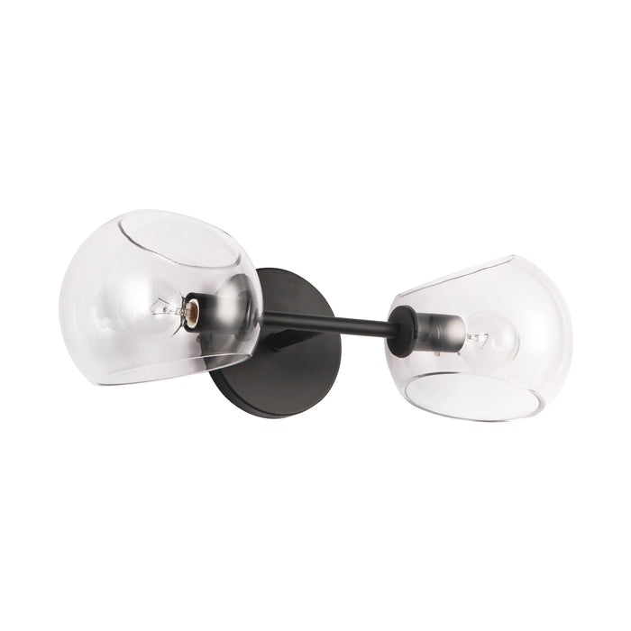 Willow 17-in 2 Lights Steel Vanity Light