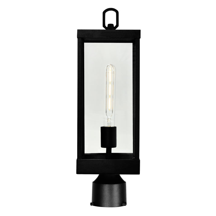 Windsor Outdoor Lantern Heads Black 1 Light