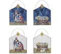 WOODEN RELIGIOUS ORNAMENTS