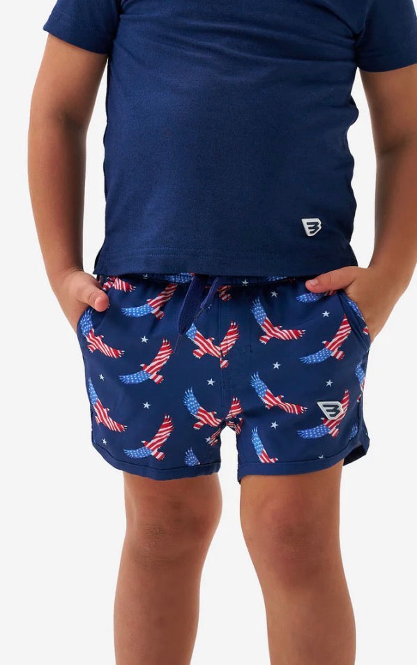 Youth Swim Trunk - USA Eagle