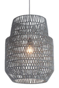 Zuo Daydream Ceiling Lamp, Metal, 143in x 18in x 24in, Gray, Model 50209